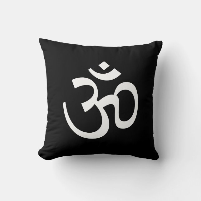 Om Almofada Preta (Frente)