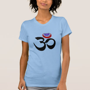 Om Artístico - Camisetas de ioga feminina