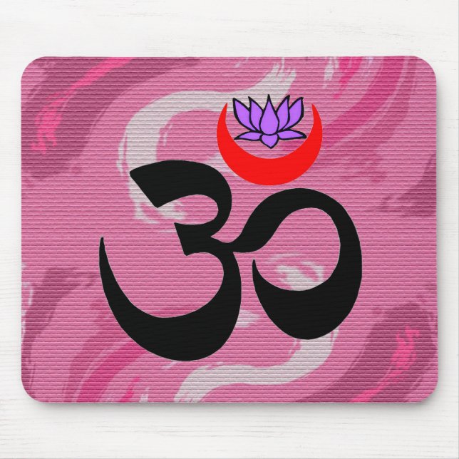 Om Artístico - Yoga Mousepad (Frente)