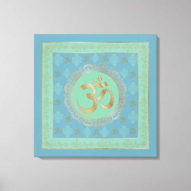 OM Mandala - Canvas (Frente)