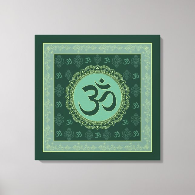 OM Mandala - Canvas (Frente)