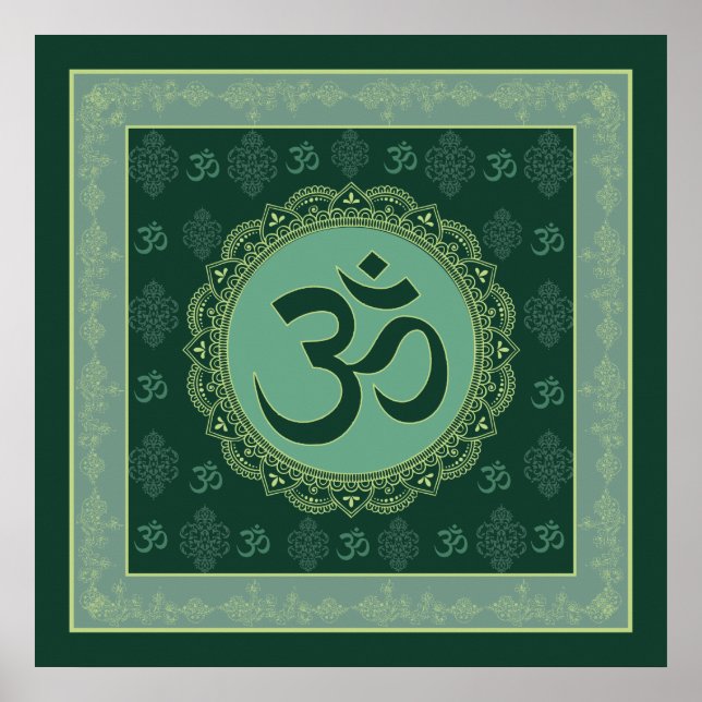 OM Mandala - Poster (Frente)