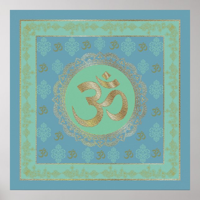 OM Mandala - Poster (Frente)