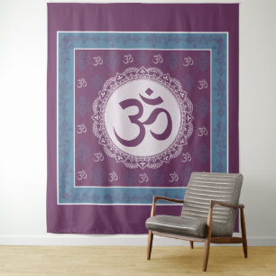 OM Mandala - Tapeçaria