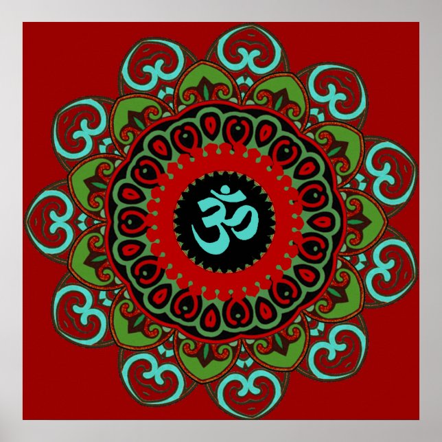 Om of Chaos Impressão (Frente)