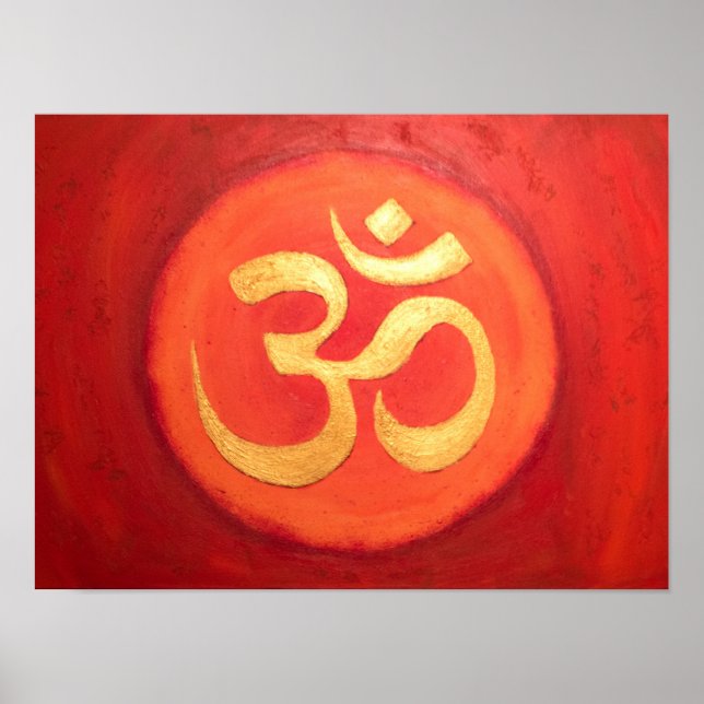 Om Painting Poster (Frente)