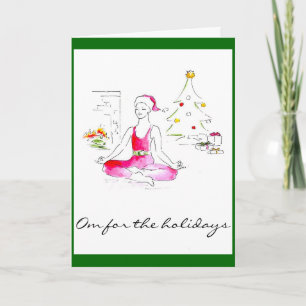 Om para o Cartão de Saudação de Feriados