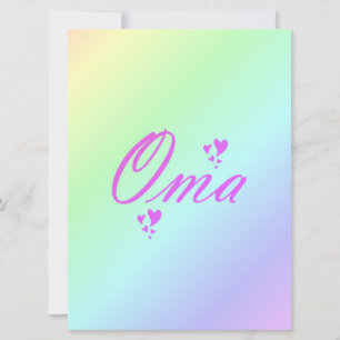 oma, avó
