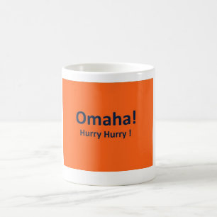 OMAHA! CANECA de café da PRESSA da PRESSA para