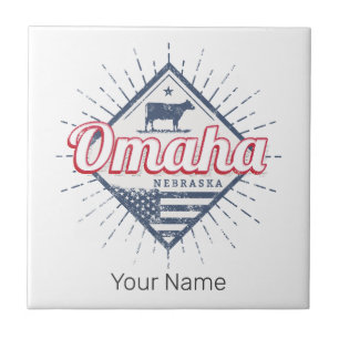 Omaha City Nebraska Estados Unidos Vintage EUA