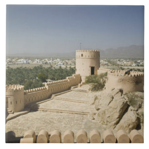 Oman, O Batinah Plain, Nakhal. Nakhal Fort, em