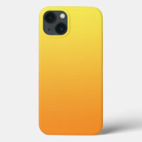 Ómbre Amarelo e Laranja
