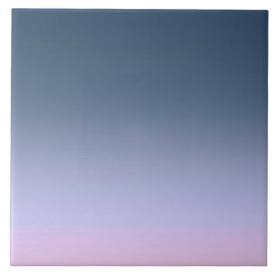 Ombre azul-rosa.