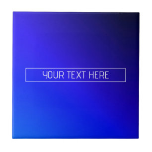 Ombre de Gradiente Azul e Roxo Brilhante Moderno