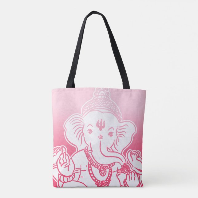 Ombre Rosa Ganesh Bag / Bolsa (Verso)