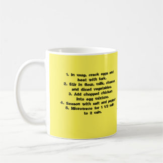 Omeleta em uma caneca