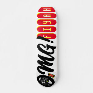 OMG FIYAH JMT 7, 3/4", skateboard Deck