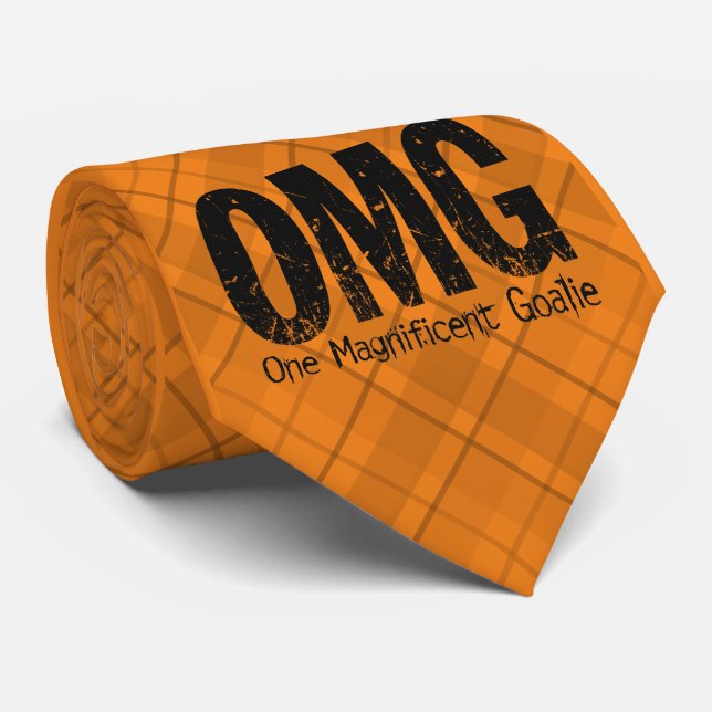 OMG: Uma Gravata de Pescoço Magnífica de Goalie (H (Rolled)