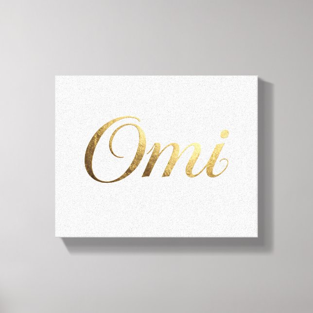 Omi Canvas Wall Art Grandma  (Frente)