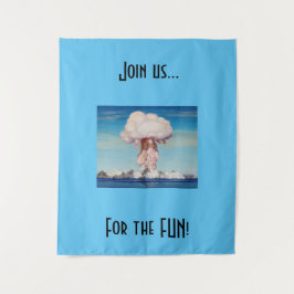 Ominous Nuke Tapeçaria