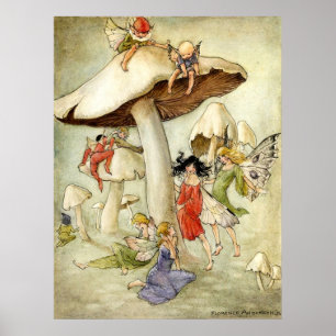 'On Mushroom Hill' - Impressão