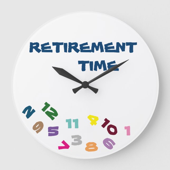 "ON ***RETIREMENT TIME***" COM ESTE LEGAL RELÓGIO (Frente)