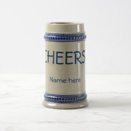 Onça "ELOGIOS do clássico 22!" caneca de cerveja