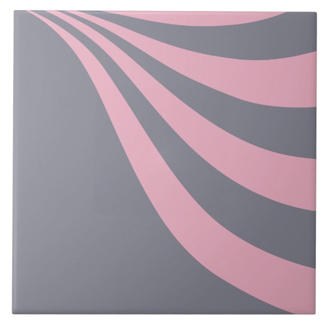 Onda Cinza e Rosa (Frente)