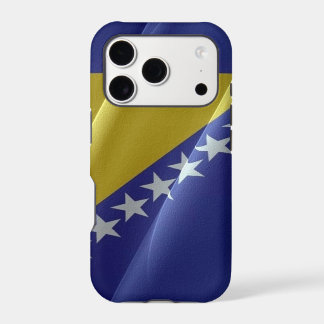 Onda de bandeira da Bósnia e Herzegovina -