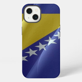 Onda de bandeira da Bósnia e Herzegovina -