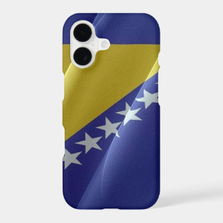 Onda de bandeira da Bósnia e Herzegovina -