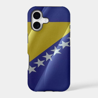 Onda de bandeira da Bósnia e Herzegovina -