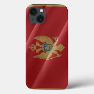 Onda de bandeira do Montenegro -