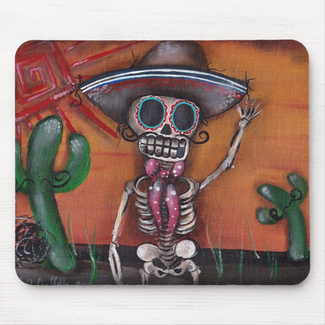 Onda de calor Mousepad (Frente)