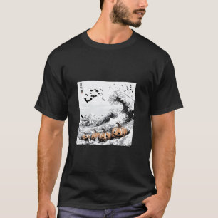 Onda de excelente com Camisa T de Gatos de Hallowe