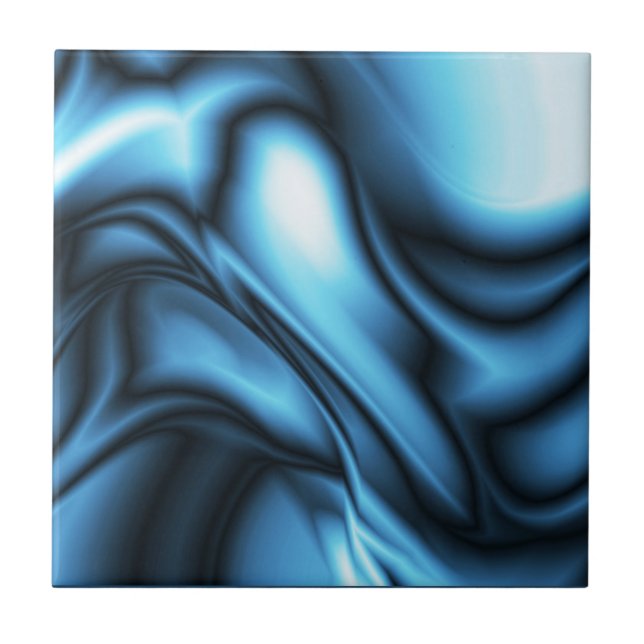 Onda de Seda Azul (Frente)