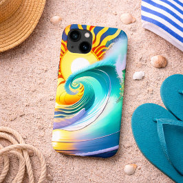 Onda de Surf Artística