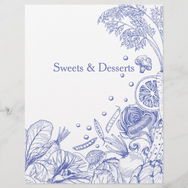 Onda de vegetação azul - Categoria de receita (Frente)