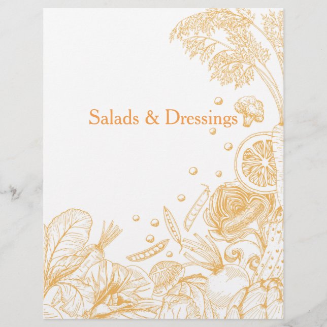 Onda de vegetação laranja - Categoria de receita (Frente)