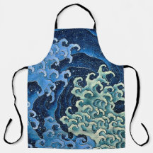 Onda Feminina Hokusai Vintage Oceano
