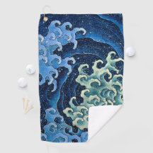 Onda Feminina Hokusai Vintage Oceano