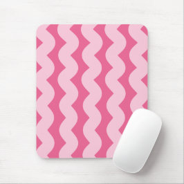 Onda Nº 4 - Mousepad (Rosa Neon)