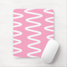 Onda Nº 6 - Mouse Pad (Rosa Flamingo)