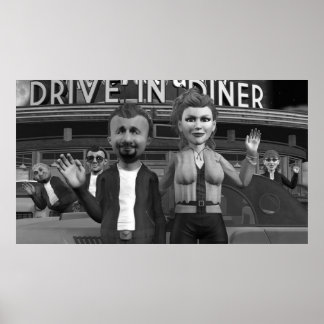 Onda Para A Câmera - Grande Poster