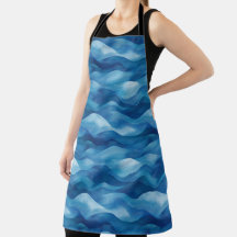 Ondas Azuis Mediterrânicas, Impressão Apron