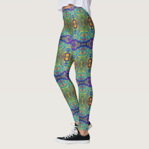 Ondas Caprichosas: Leggings Coloridas Perfeitas pa
