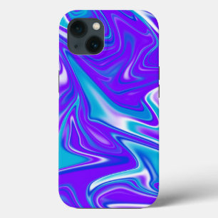 "Ondas Celestiais: O Mármore Azul Branco e Roxo