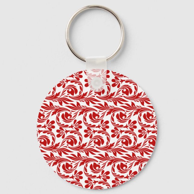 Ondas, Chaveiro vermelho-branco-vermelho (Frente)