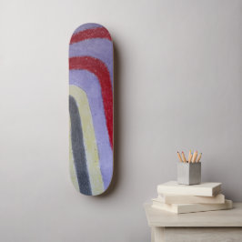 Ondas Coloridas de Skateboard