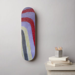 Ondas Coloridas de Skateboard